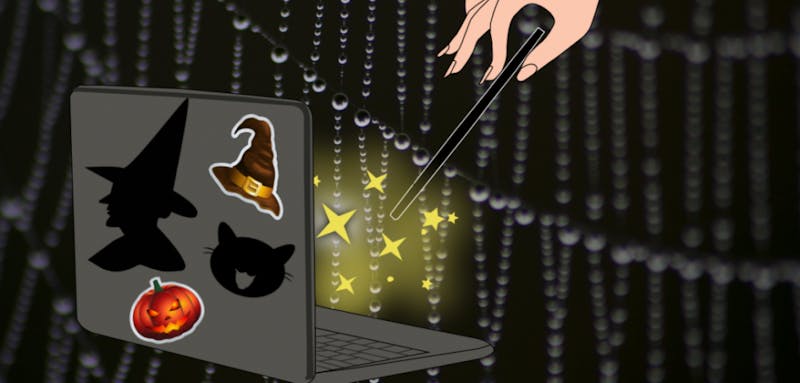 The magical emergence of witches online