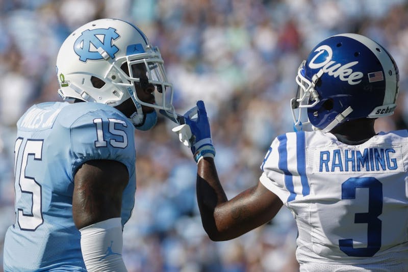 Reliance on big plays hurts UNC in 27-17 loss to Duke