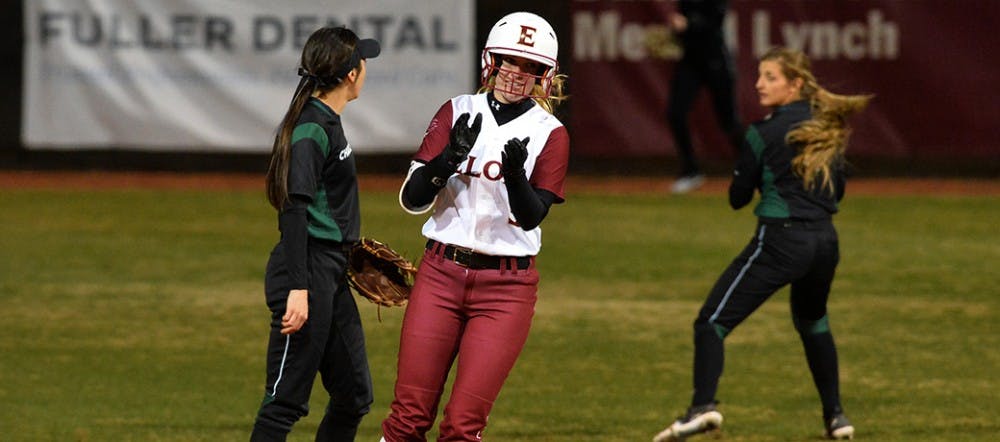 Elon takes on Charlotte in non-conference softball action at Hunt Softball Park on Friday, February 09, 2018. Photo Cutesy of Elon Softball.