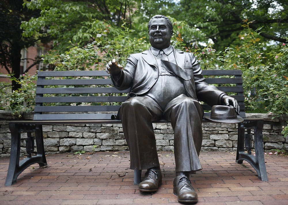 Secrets Of The Herman B Wells Statue - Indiana Daily Student