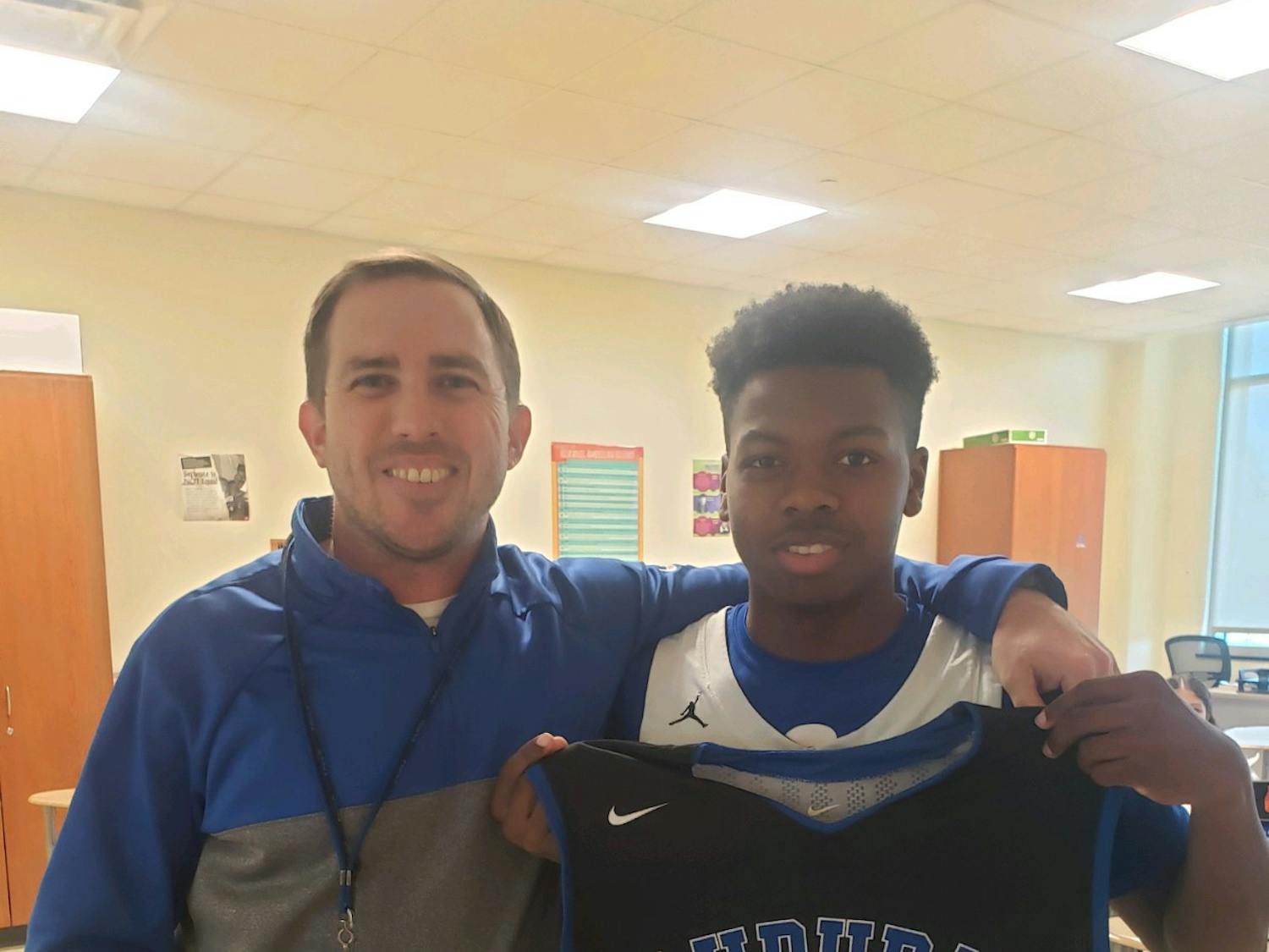 Auburn High Basketball Players Appreciate their Favorite Teachers and Staff