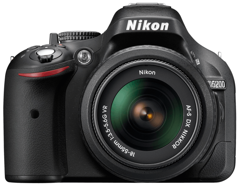 Nikon D5200 ジャンク ニコン デジタル一眼 Nikon D5200 レンズキット レッド 中古