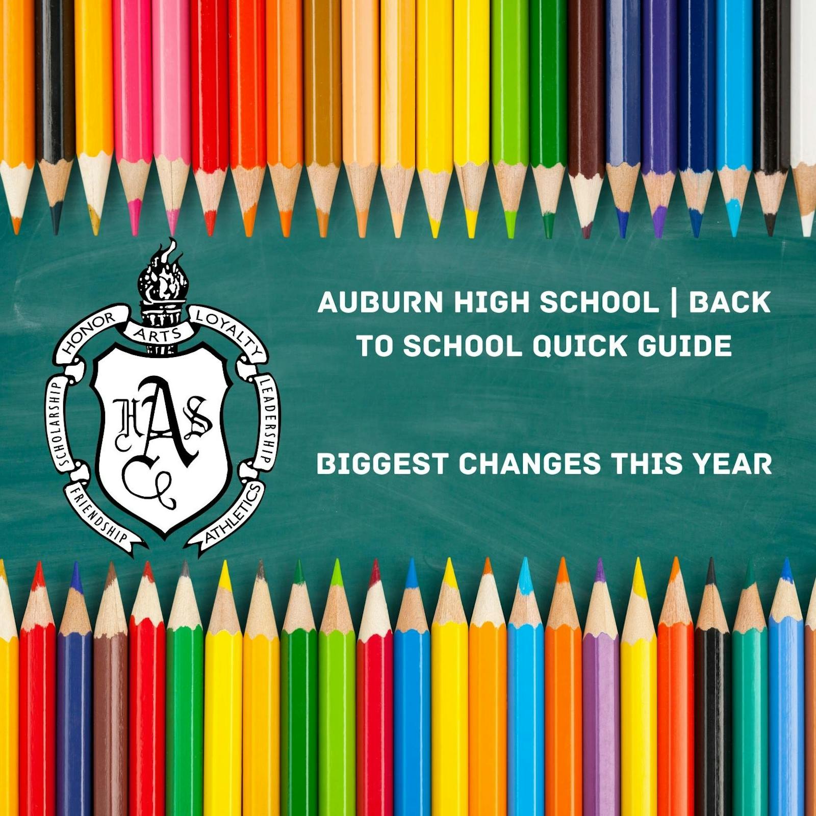 The Biggest Changes to Auburn High School this Fall A 20222023 Quick