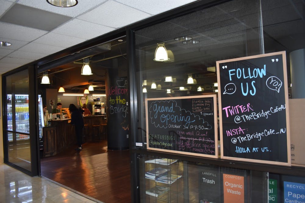The Bridge Cafe opens coffee bar to students Tuesday