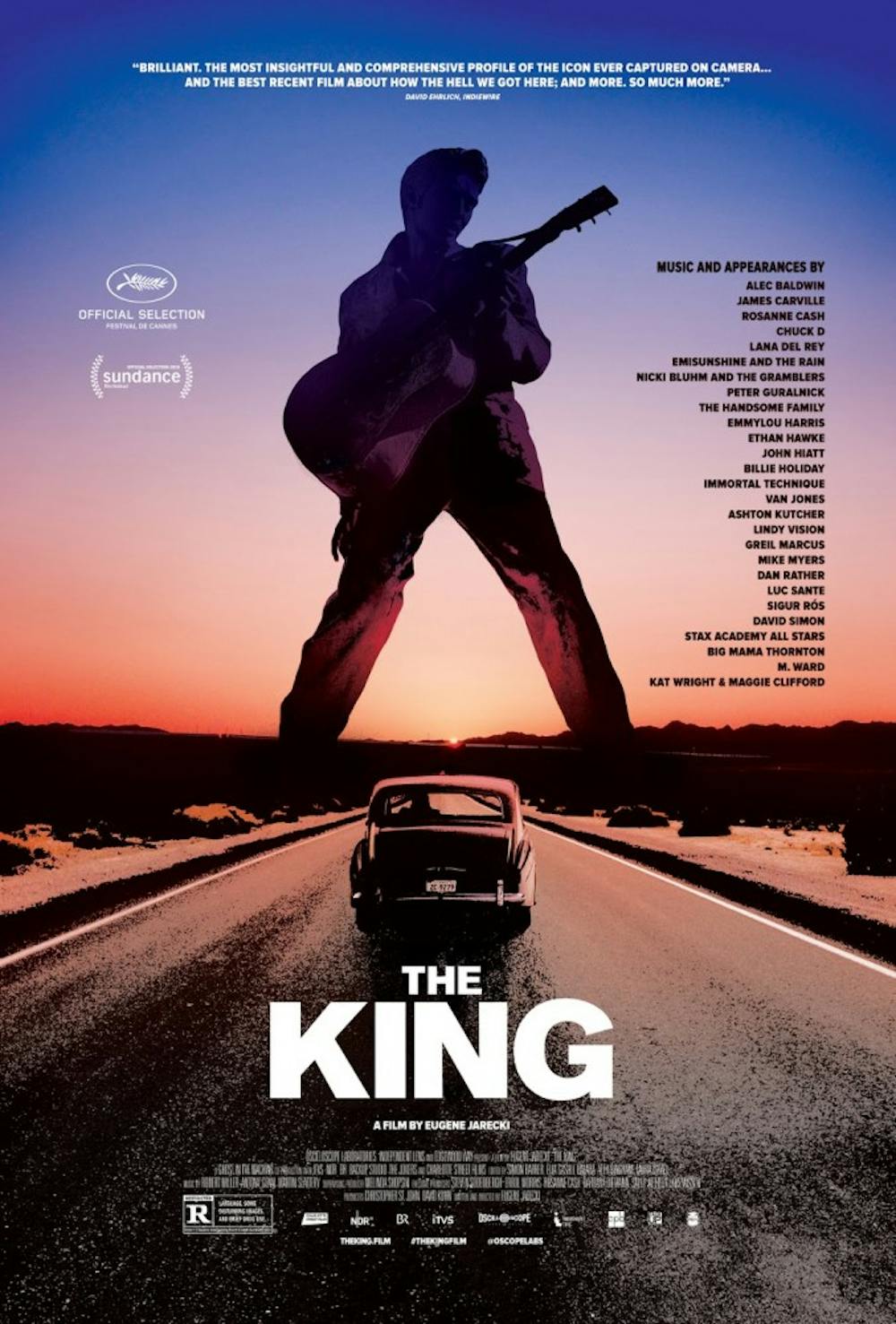 Elvis as a symbol of Americana in “The King”