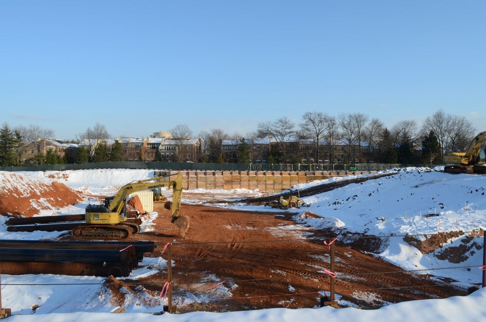 East campus construction
