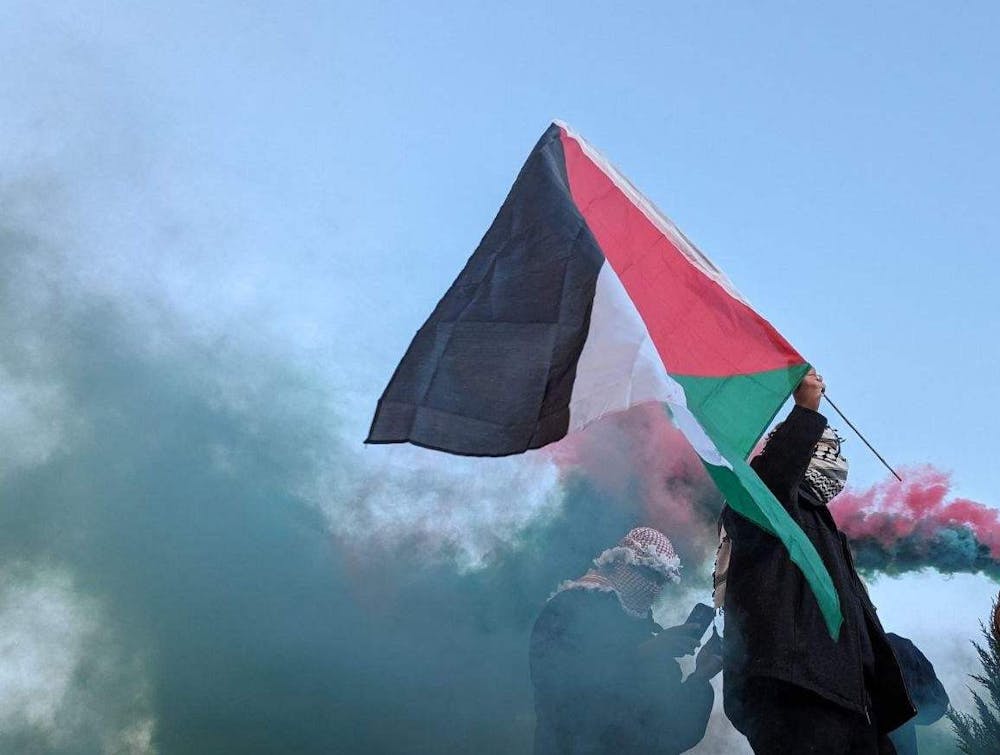 1/13 Palestine protest: Zoe 2 (COVER)