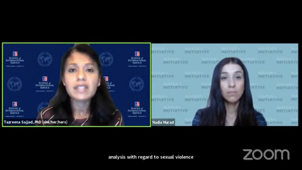 Human rights advocate and Yazidi survivor Nadia Murad on seeking justice for her community