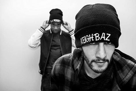 	Cedrick “CJ” Posey (left) and Nicholas “Neighbaz” Neighbours (right) pose for a picture.