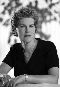 LEADING THE MARCH - Pamela Nadell, professor of history and Jewish studies, was a majorette in high school and used to twirl a baton.