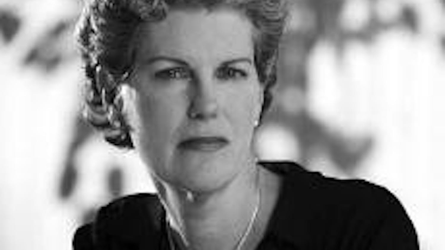 LEADING THE MARCH - Pamela Nadell, professor of history and Jewish studies, was a majorette in high school and used to twirl a baton.