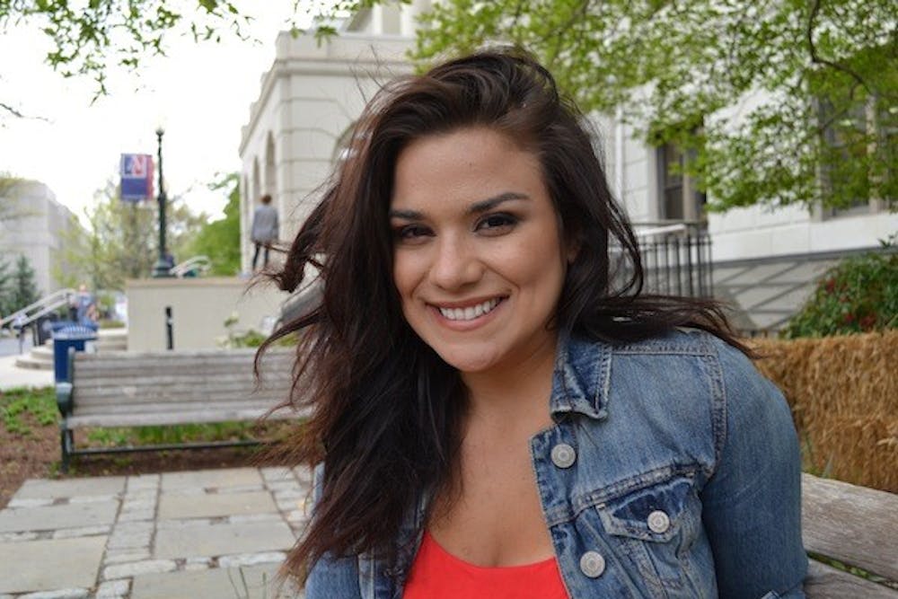Kaitlyn Dinneh Wozniak uses her title as Miss D.C. to spread body image awareness.