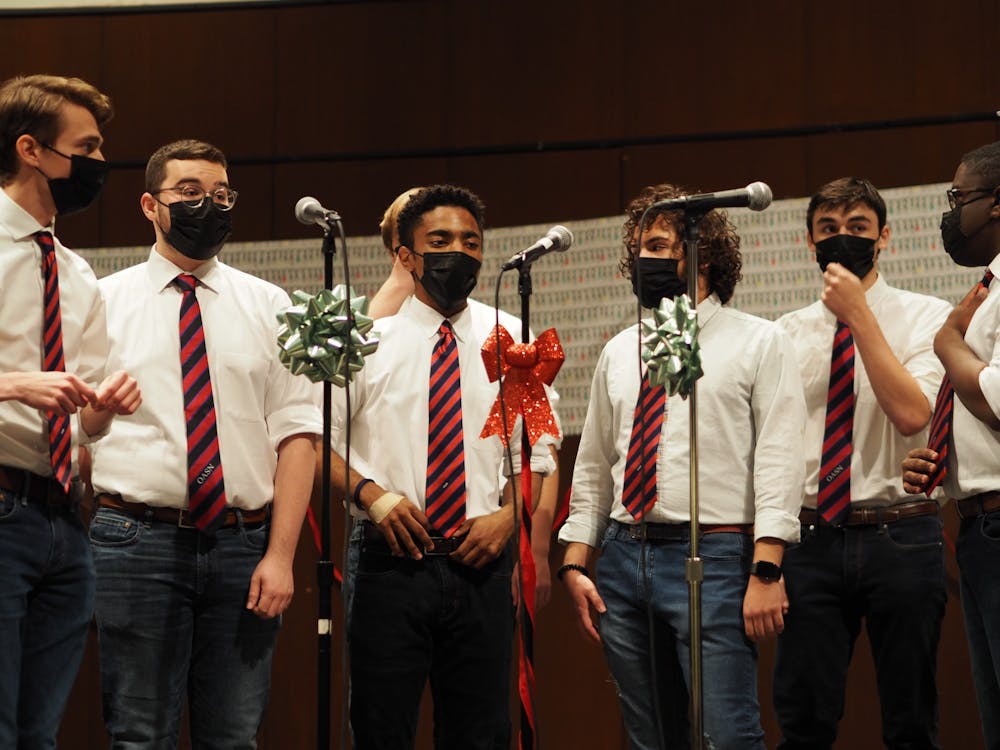 AU’s a cappella groups host in-person concerts to end the semester