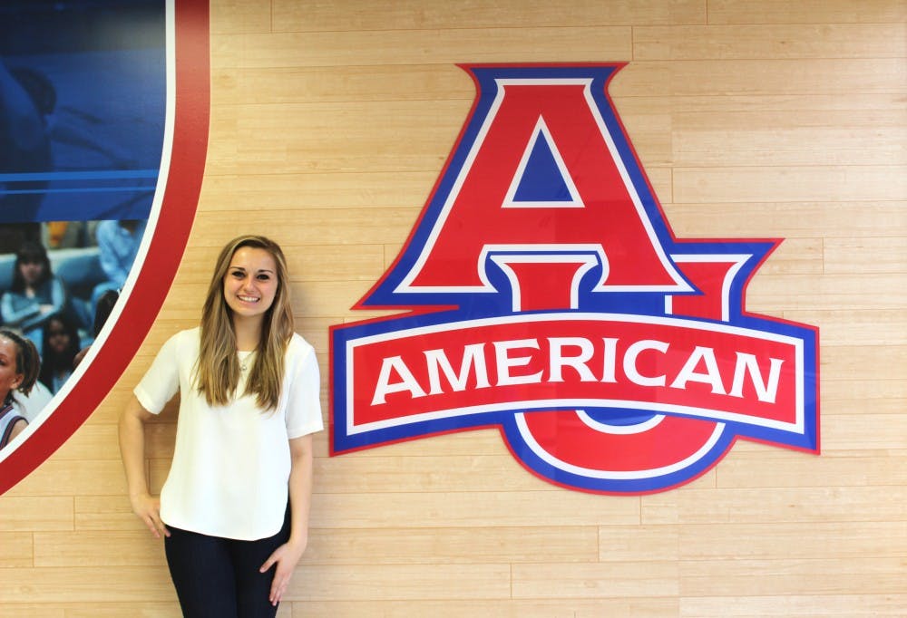 Photo Credit:&nbsp;AU Athletics and Blue Crew Leadership CouncilFreshman Emily Wolfe will take over as the new Blue Crew chairperson.