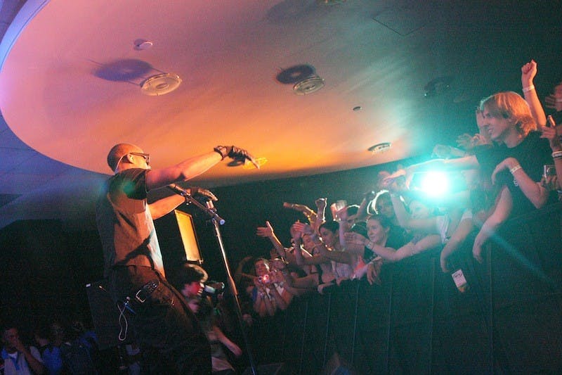 ROOM FOR EVERYONE â€”Â Despite concerns that the Tavern would not accommodate everyone for Friday\'s B.o.B. concert, no AU students were turned away.