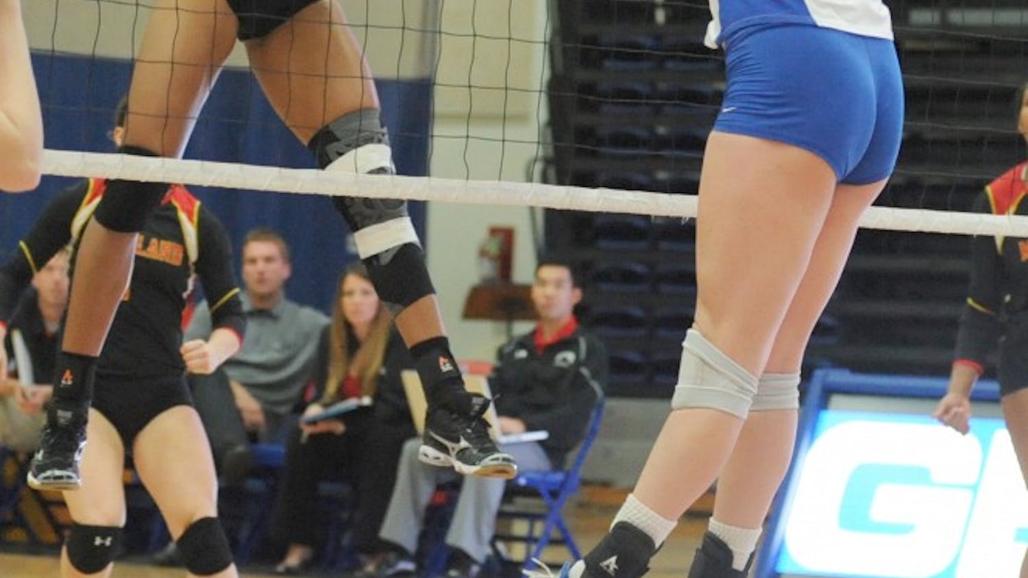 	Kelly McCaddin led the Eagles with 15 kills against Coppin State