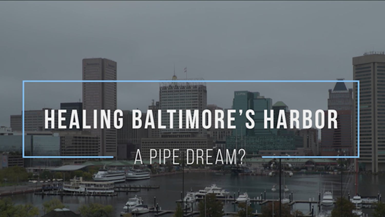 Healing Baltimore's Harbor