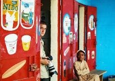 'DEVIL' MAY CARE - The film chronicles Brian Steidle's journey throughout the Darfur region. Above, Steidle spends time with refugee children in Chad, but, like the movie, does little to better their situation.  