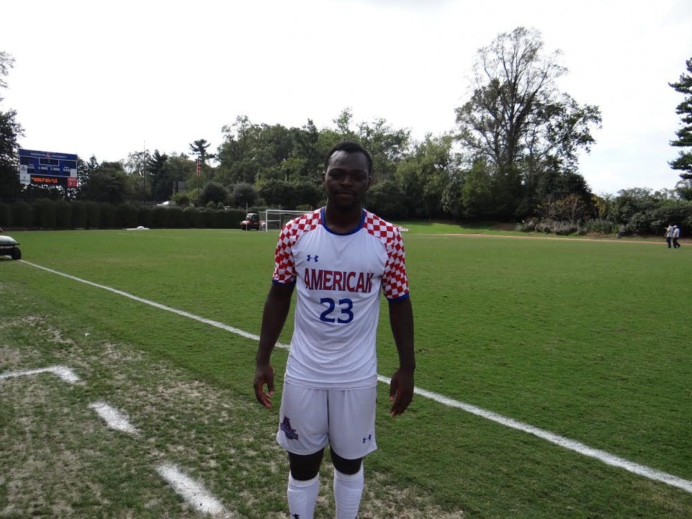 Soccer forward Jerry Zouantcha’s second year is already yielding fruit