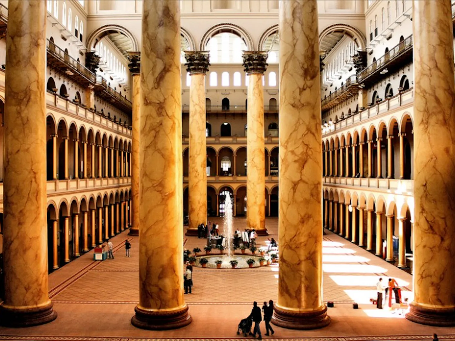 The National Building Museum in D.C.