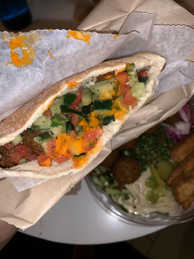 The Move Falafel Sandwich