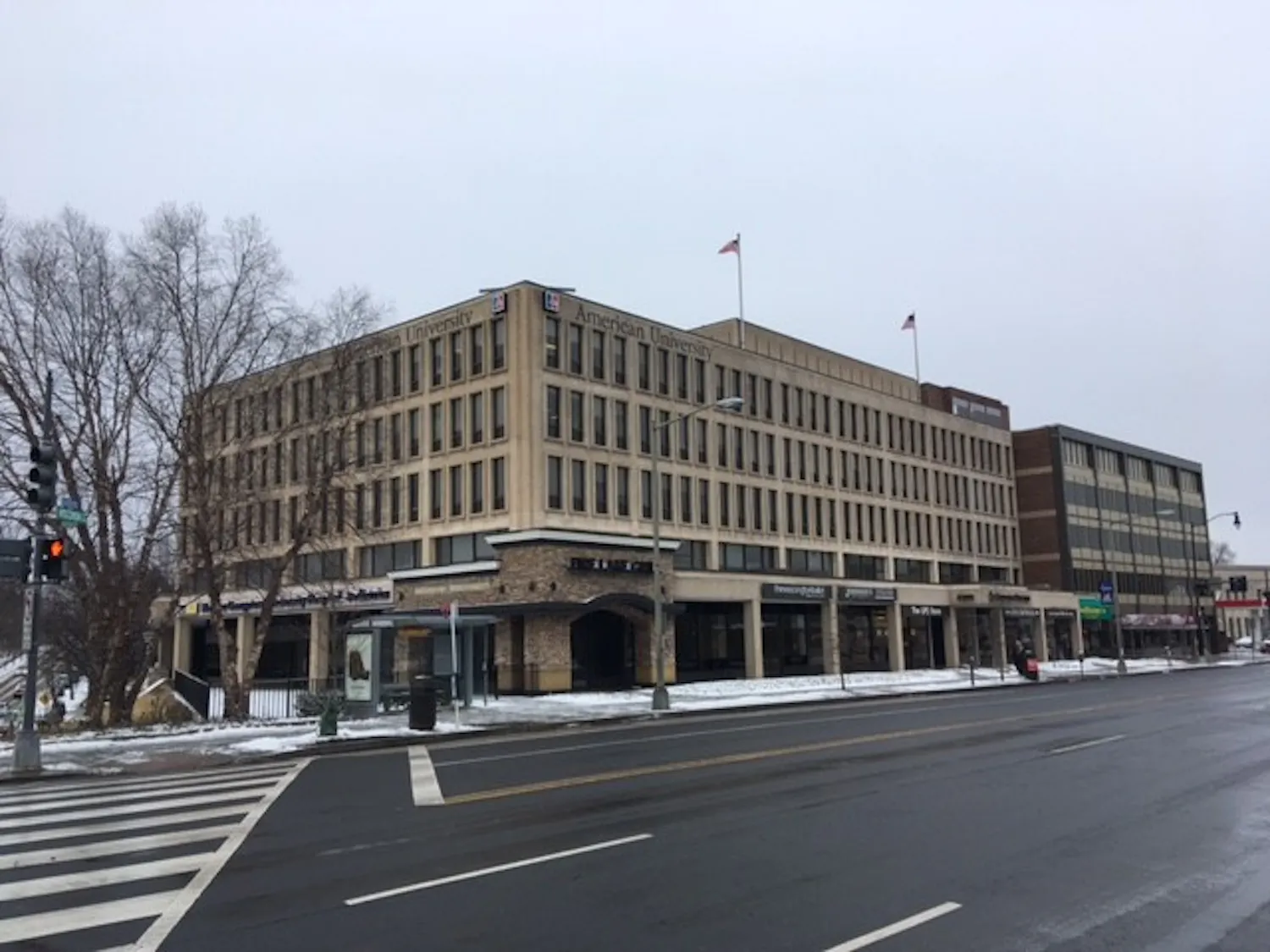 Johnson’s Florist and Garden Centers is near the corner of Van Ness Street and Wisconsin Avenue.