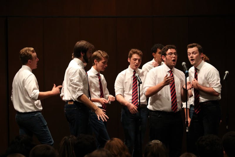 A cappella preview concert debuted both established and new groups