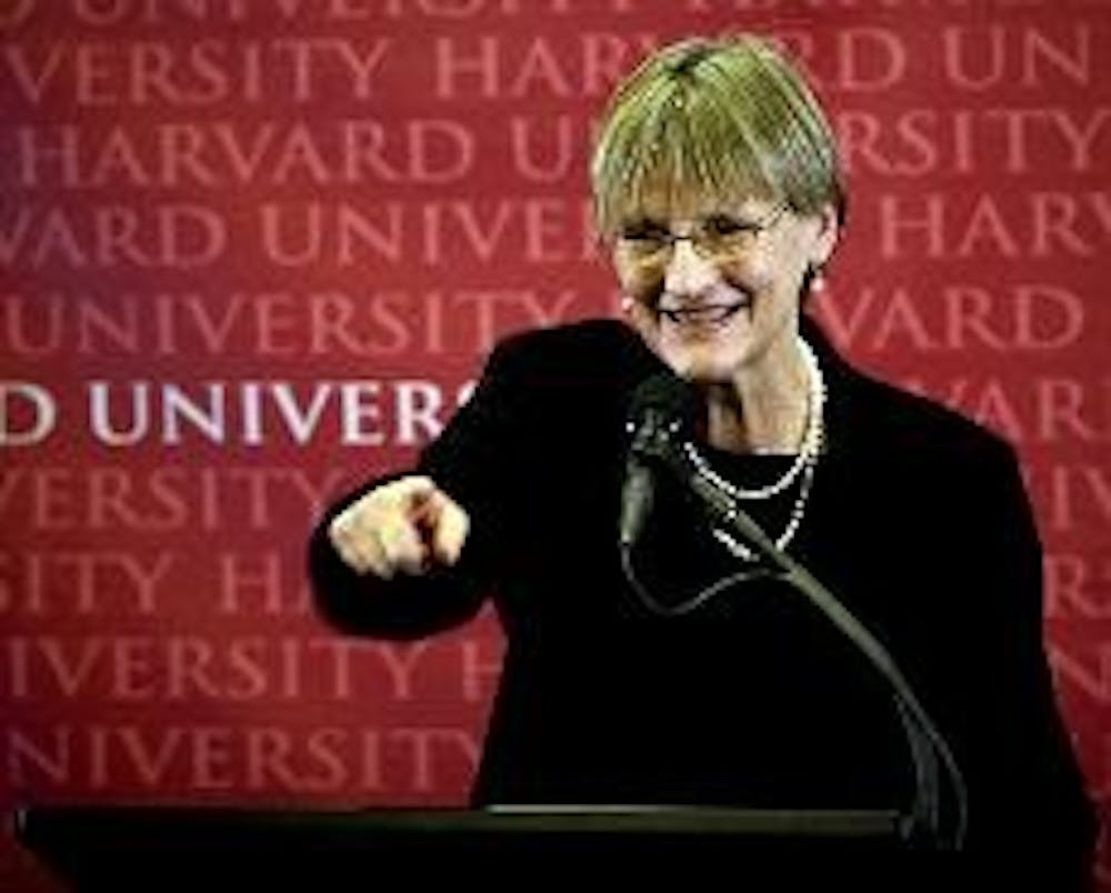 Harvard recently elected Drew Gilpin Faust as its first female president.
