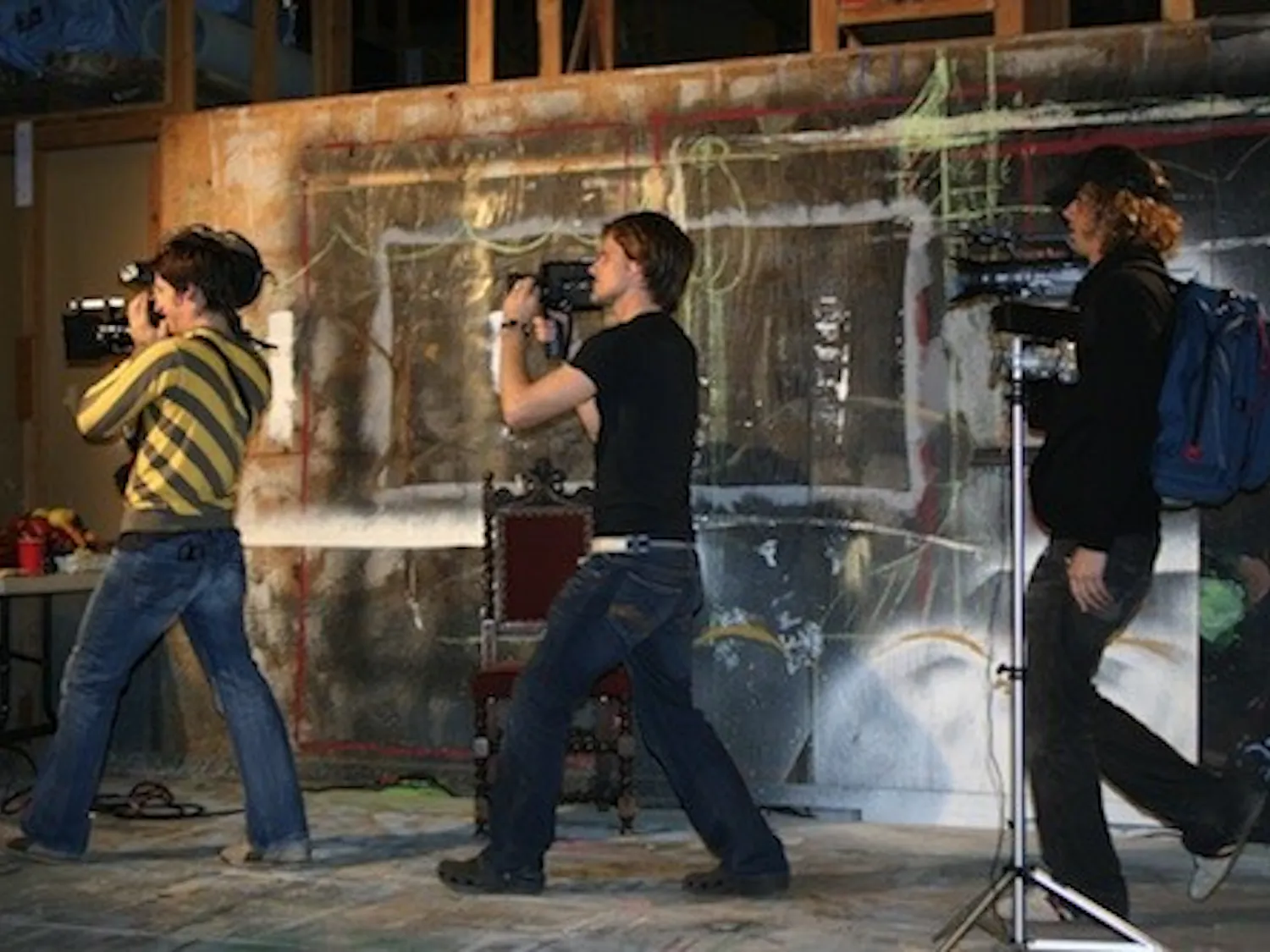 Invisible Children was started by amateur filmmakers Jason Rusell, Bobby Bailey and Laren Poole. They brought their latest film, “Tony,†to AU.