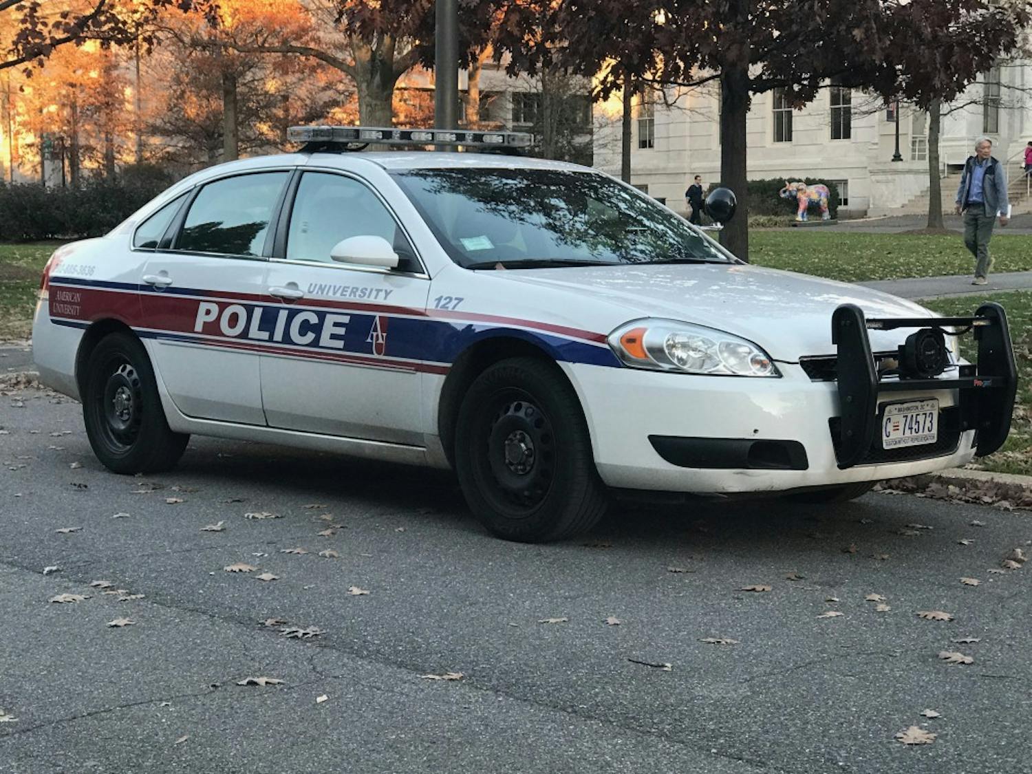 AU Police Car Stock Image