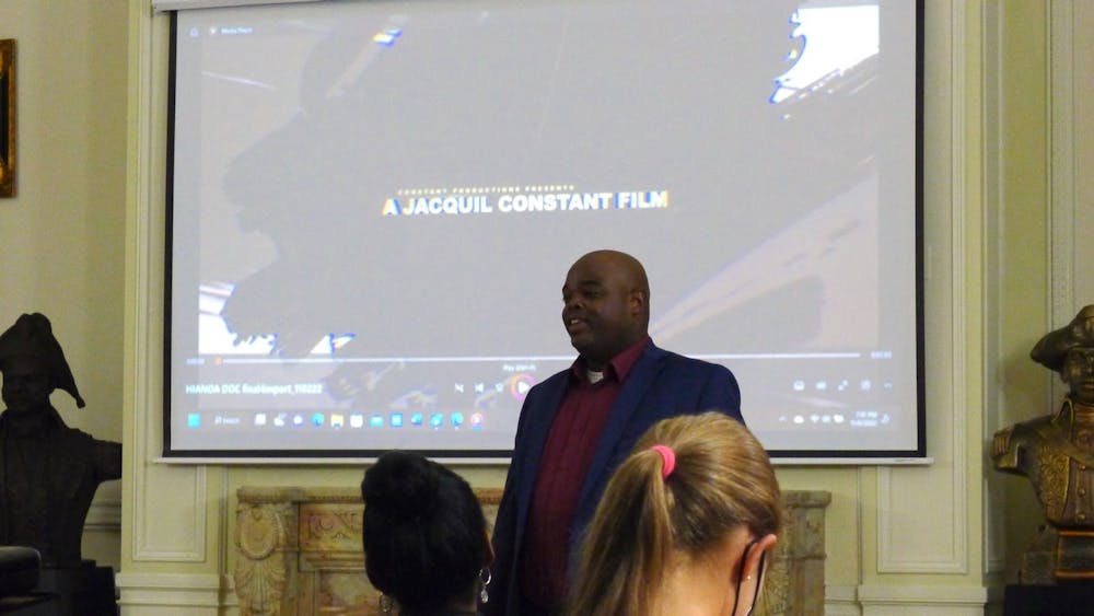 Haitian-American filmmaker presents his short film ‘Haiti Is a Nation of Artists’ at the Embassy of Haiti