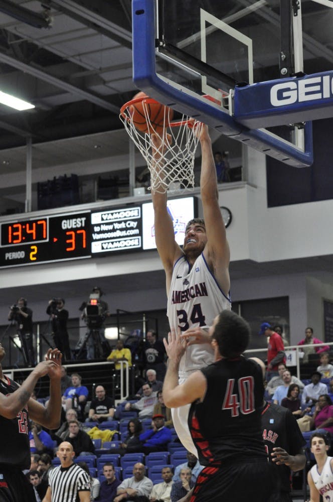 Tony Wroblicky and the Eagles will next face UMBC Dec. 6. 