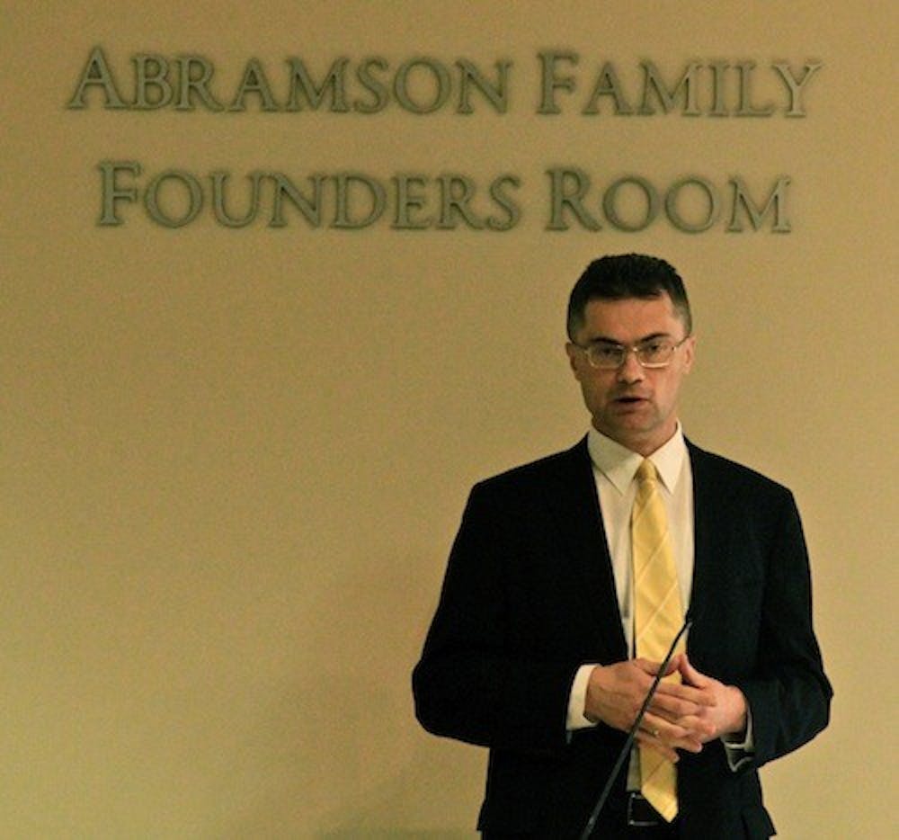 Bosnian diplomat visits AU as his nation restructures