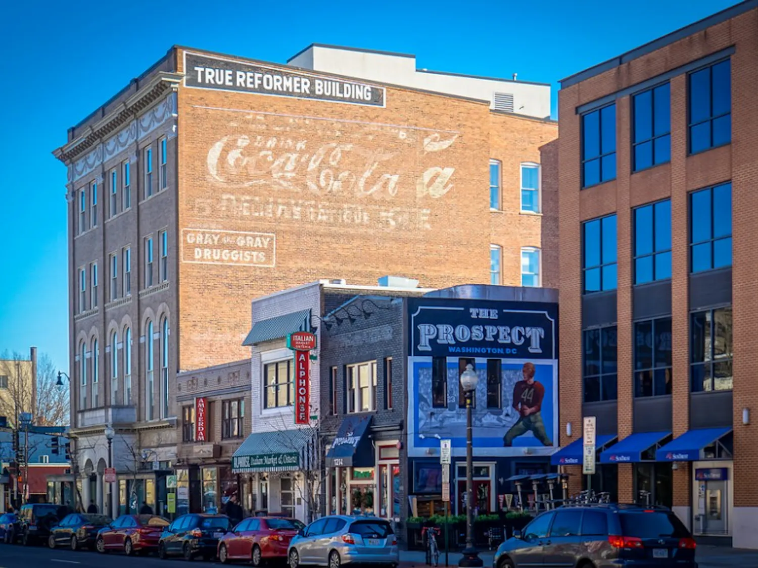The Prospect sports bar on U Street is one of many great places around D.C. to watch this year's Super Bowl.