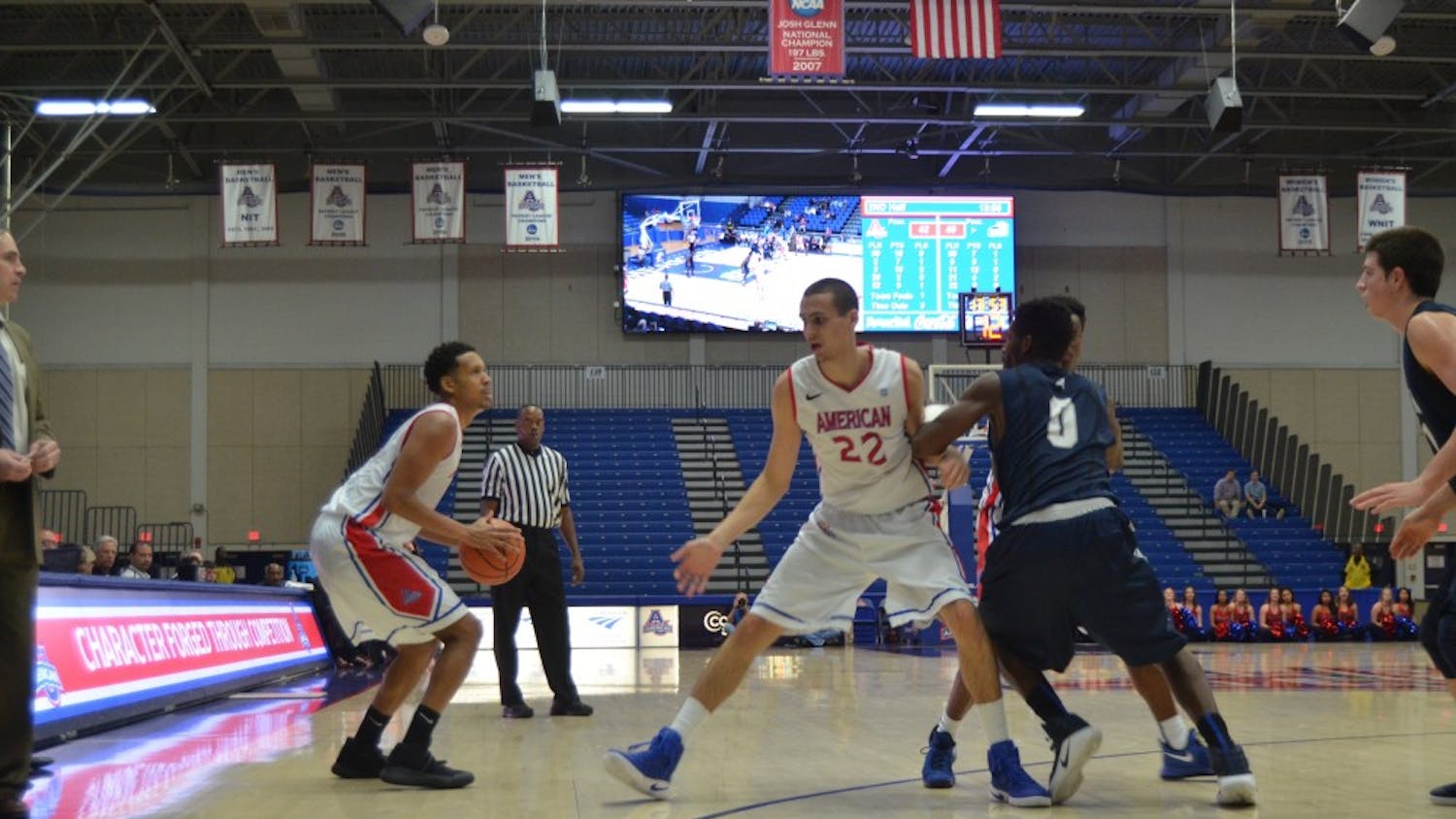 Sophomore guard Delante Jones announced on March 15 that he would be transferring from AU. He is one of four players who are prematurely leaving the team.