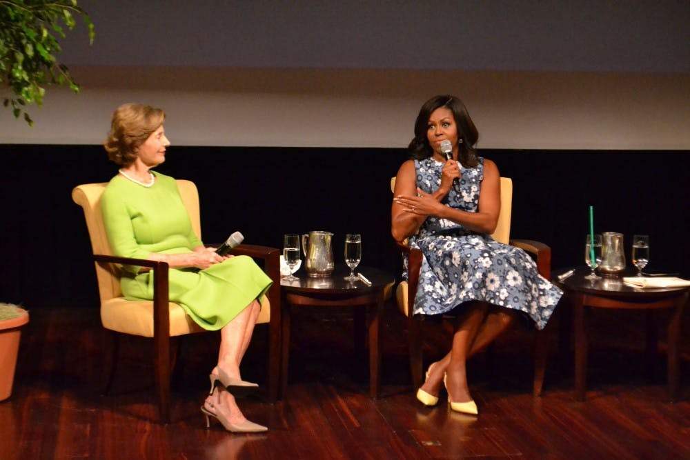 Michelle Obama, Laura Bush headline conference led by SPA at the National Archives 