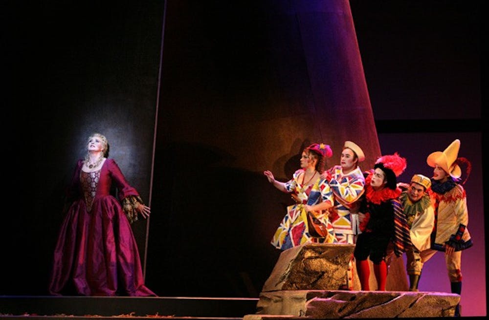 The Washington National Opera production of ARIADNE AUF NAXOS at The Kennedy Center Opera House October 2009 in Washington, DC