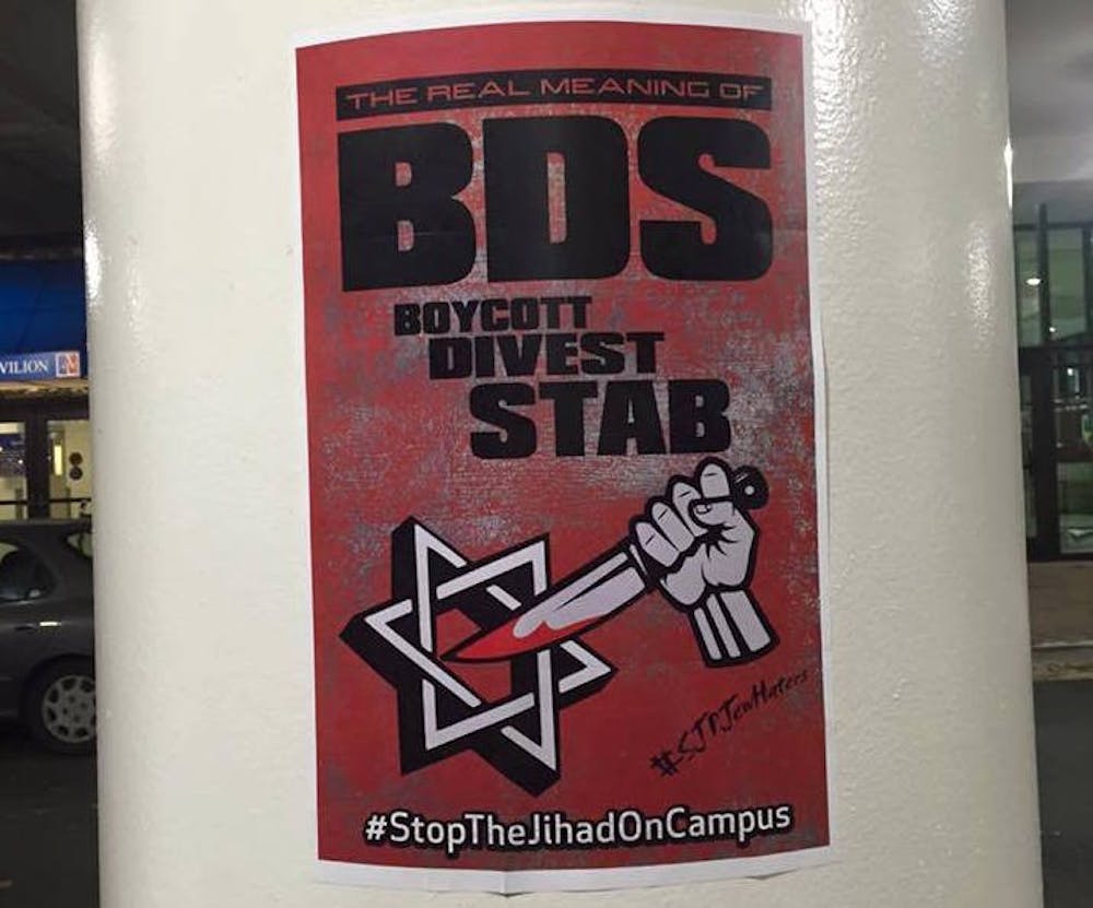Islamophobic posters found on campus made Muslim students feel unsafe
