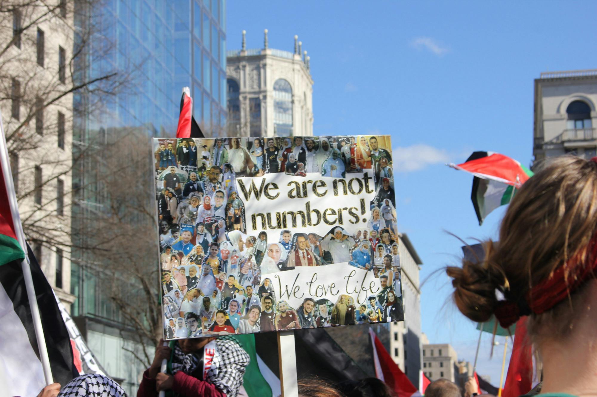 1/13 Palestine protest: Isabelle 11
