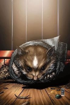 Robertson's gruesome art complements the storyline.