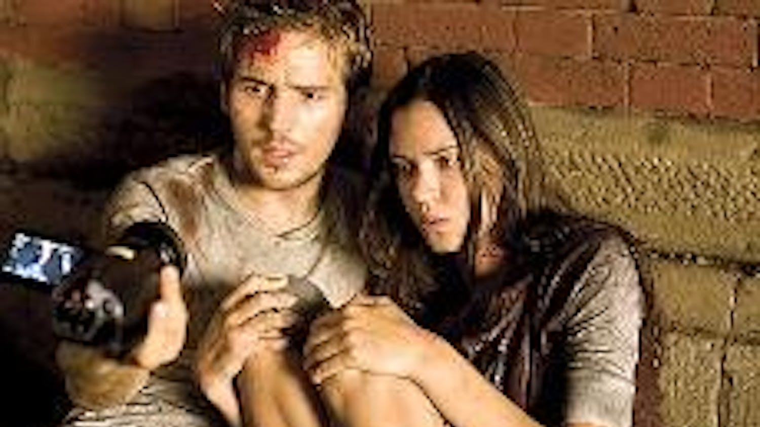 STRANGE ENCOUNTERS - The unlikely heroes of the J.J. Abrams-produced "Cloverfield" document their adventures on a home video camera. This point of view puts the audience right in the middle of the movie's action. However, the home video camera approach le