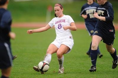 Winless Weekend - Michelle Montilio and the AU womenâ€™s soccer team couldnâ€™t pick up a victory in two home matches and will conclude their season Oct. 29 at Colgate.