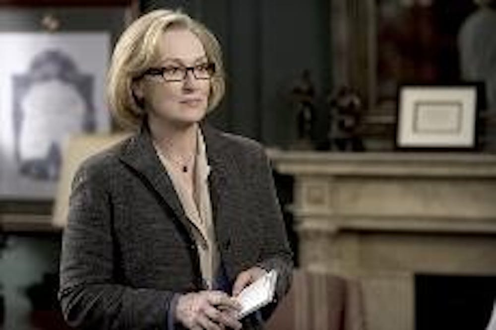 STAR REPORTER - Meryl Streep stars as hard-hitting reporter Janine Roth in a new political drama directed by Robert Redford. The film presents different points of view on the current state of the war on terror. 