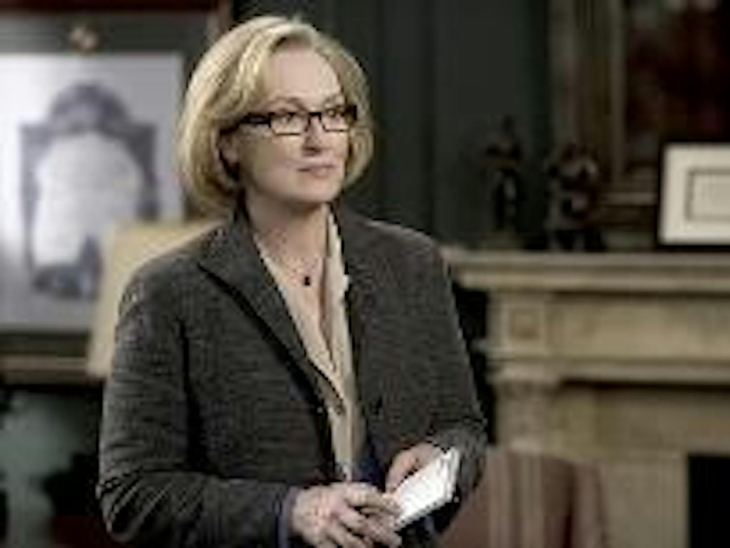 STAR REPORTER - Meryl Streep stars as hard-hitting reporter Janine Roth in a new political drama directed by Robert Redford. The film presents different points of view on the current state of the war on terror.