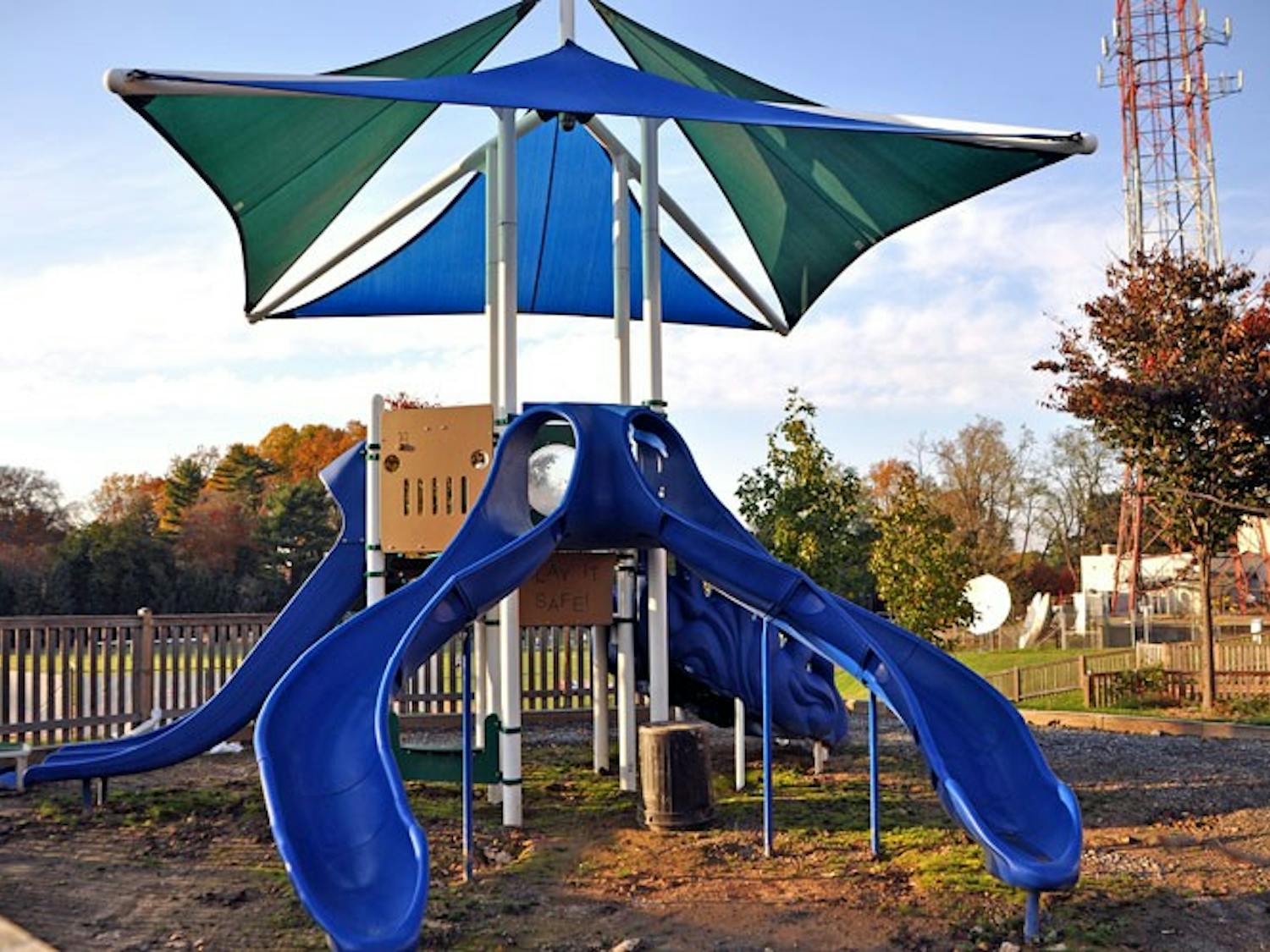 CHILD’S PLAY — The Child Development Center was closed in 2001 after Army Corps of Engineers detected high levels of arsenic in the soil.
