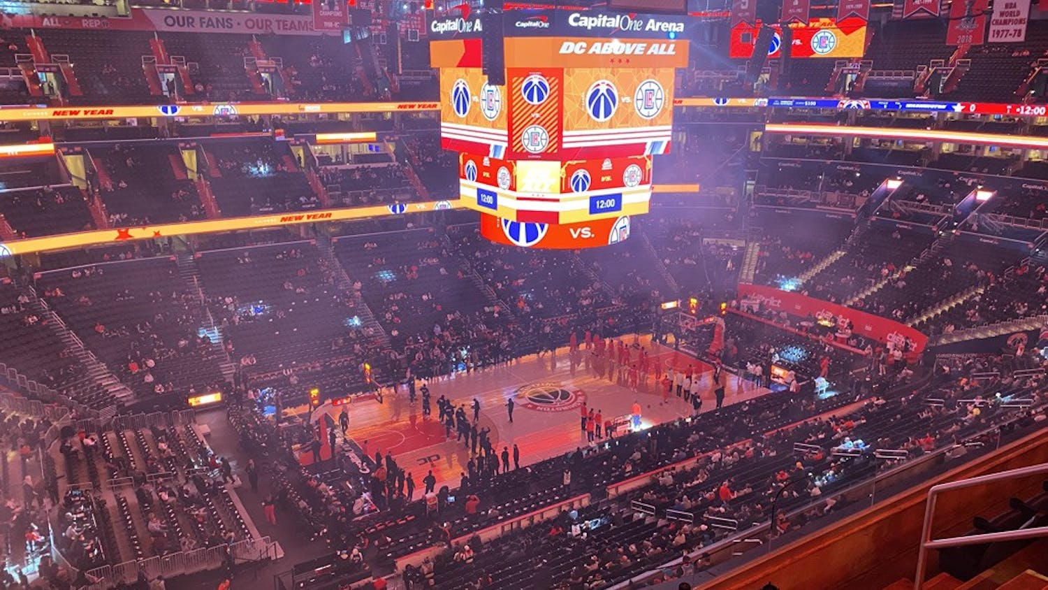 wizards game arena