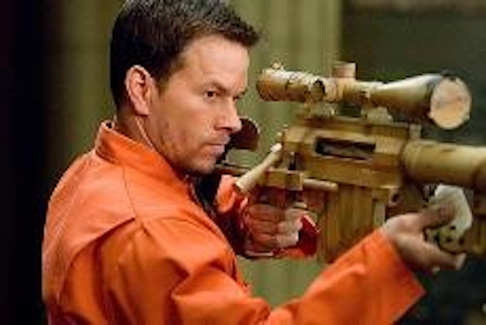 Mark Wahlberg stars as a sniper this Friday in the film adaptation of the novel "Point of Impact."
