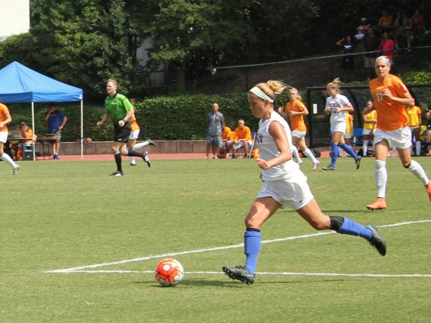 AU suffered its seventh straight defeat to begin the season at the hands of&nbsp;Tennessee on District Day September 4. The Eagles&nbsp;rallied days later to record their first victory against Longwood 1-0 September 8.&nbsp;