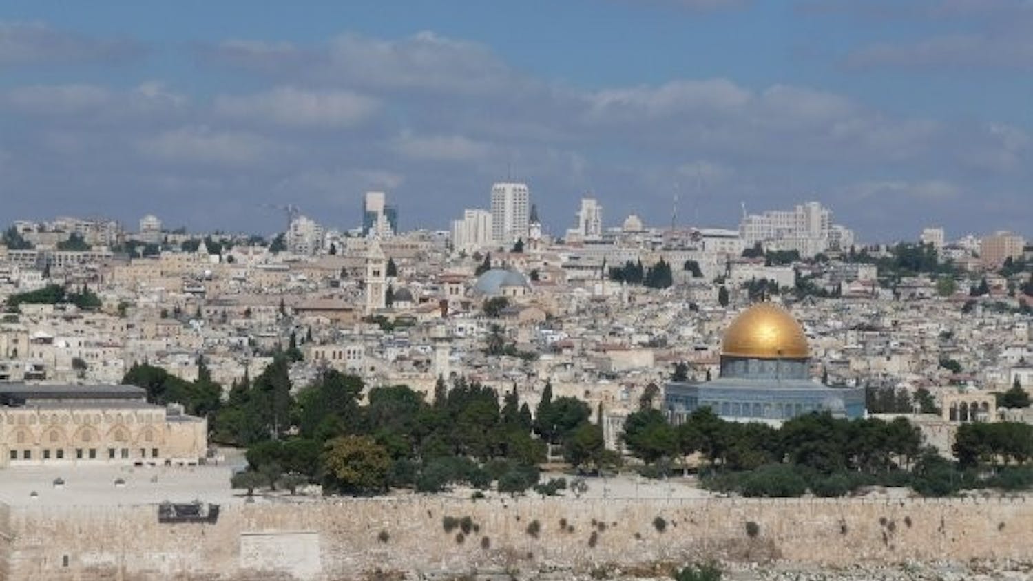 A photo of Jerusalem in 2009