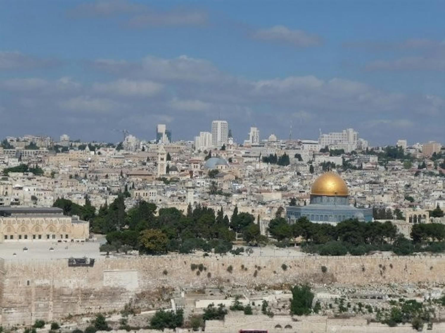 A photo of Jerusalem in 2009